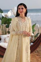 STITCHED BY CC QALAMKAR SAHIL SA-03 3PC ( SLEEVE LESS )