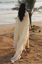 STITCHED BY CC QALAMKAR SAHIL SA-03 3PC ( SLEEVE LESS )