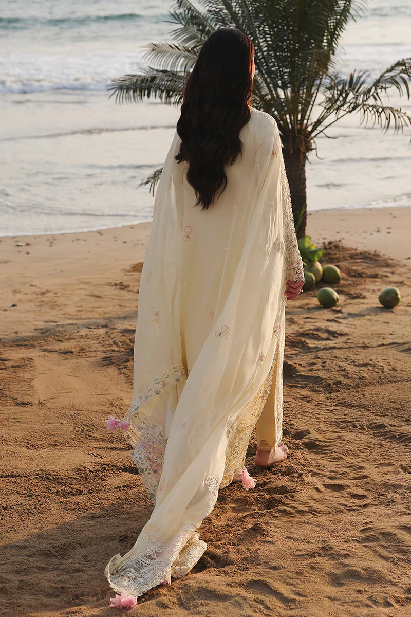 STITCHED BY CC QALAMKAR SAHIL SA-03 3PC ( SLEEVE LESS )