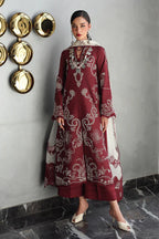 STITCHED BY CC QALAMKAR QLINE LAWN DROP QKL-08 3PC