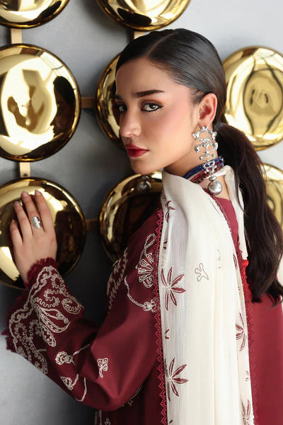 STITCHED BY CC QALAMKAR QLINE LAWN DROP QKL-08 3PC