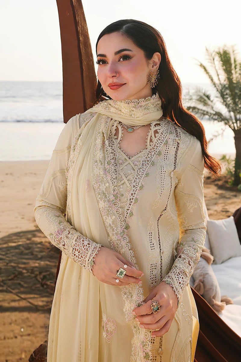 STITCHED BY CC QALAMKAR SAHIL SA-03 3PC ( SLEEVE LESS )