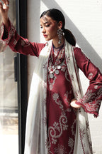 STITCHED BY CC QALAMKAR QLINE LAWN DROP QKL-08 3PC