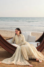 STITCHED BY CC QALAMKAR SAHIL SA-03 3PC ( SLEEVE LESS )