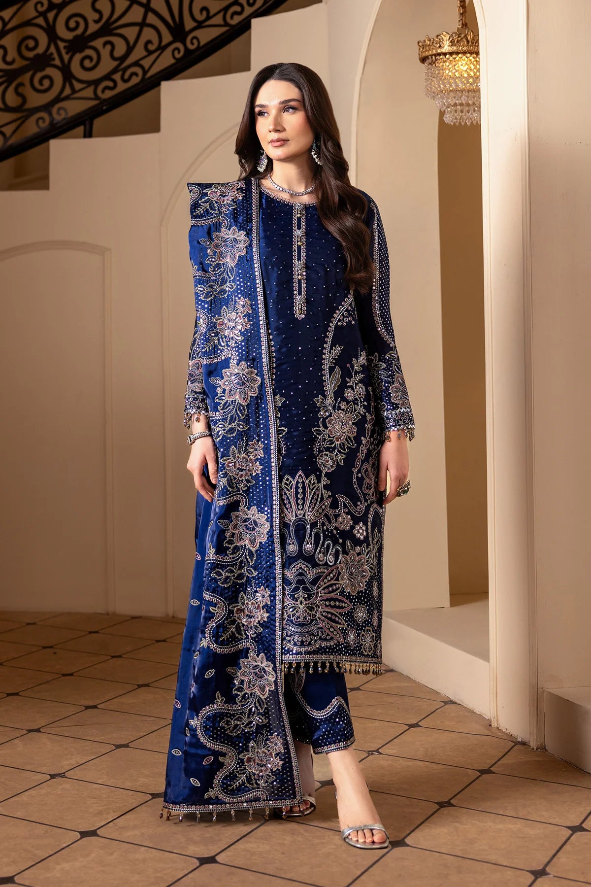 STITCHED BY CC ALIZEH AAINA REFLECTION OF ELEGANCE BANO 3PC