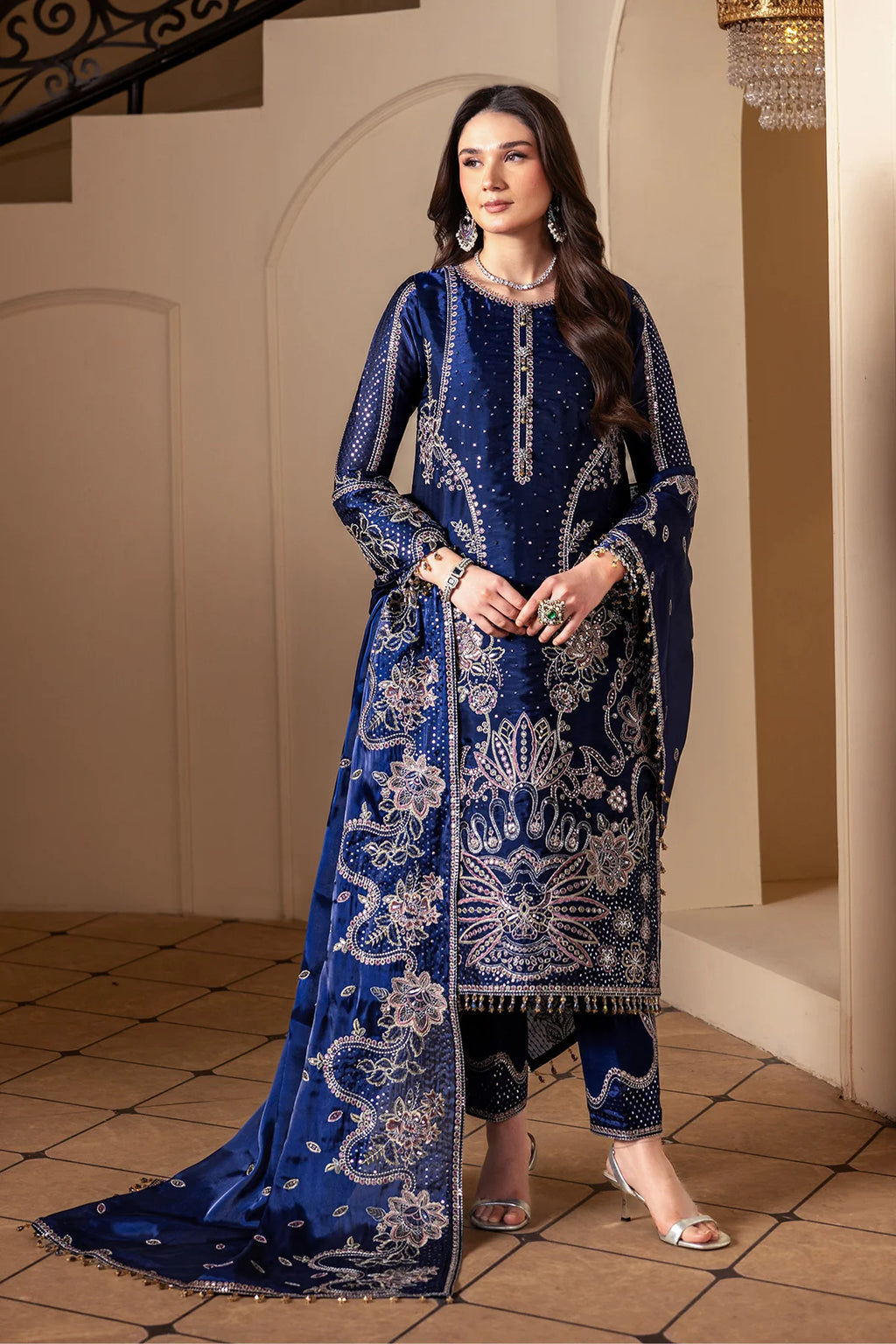 STITCHED BY CC ALIZEH AAINA REFLECTION OF ELEGANCE BANO 3PC