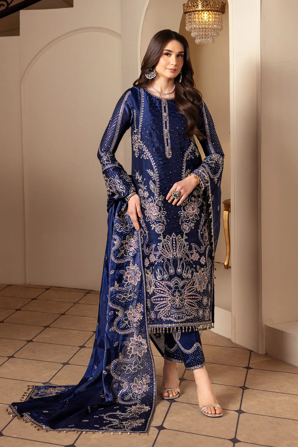 STITCHED BY CC ALIZEH AAINA REFLECTION OF ELEGANCE BANO 3PC