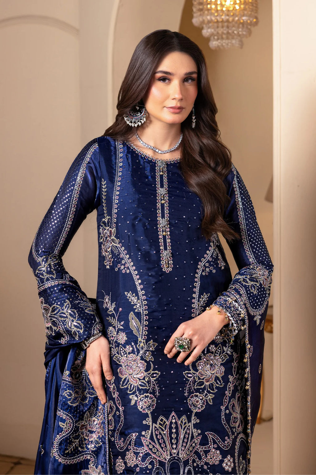 STITCHED BY CC ALIZEH AAINA REFLECTION OF ELEGANCE BANO 3PC
