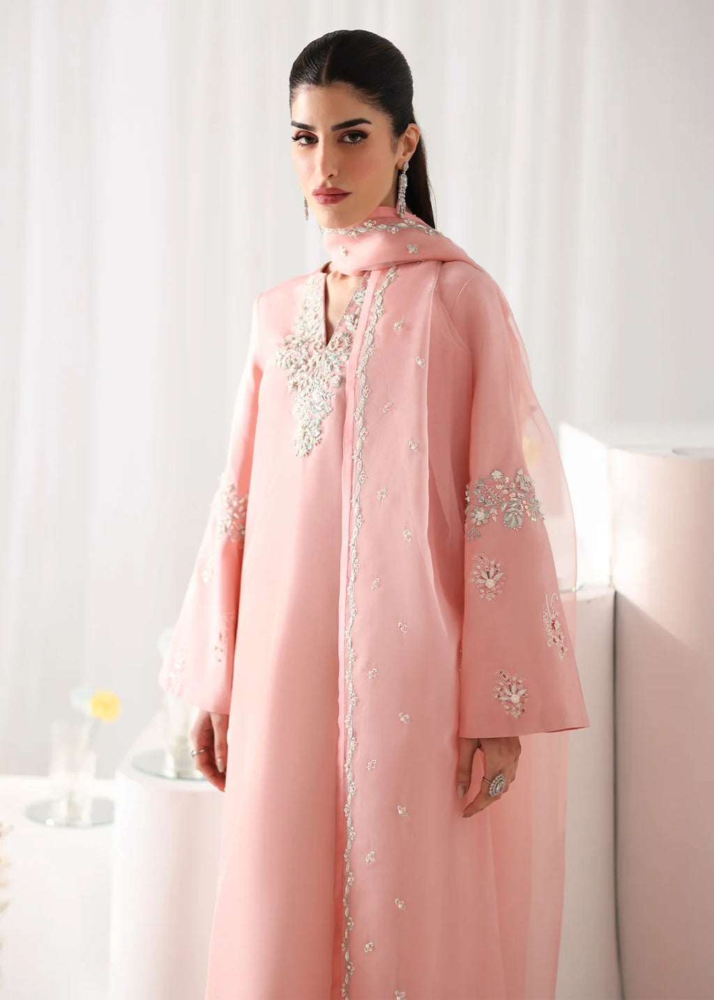 WANIYA BY MEHR AZAM BLUSH 3PC