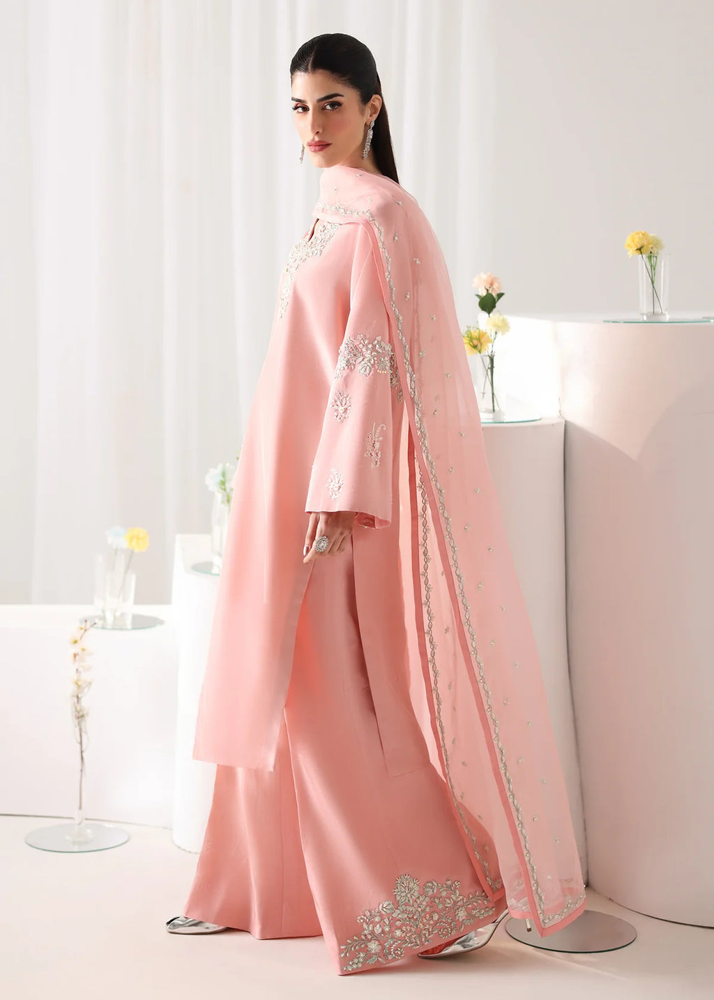 WANIYA BY MEHR AZAM BLUSH 3PC