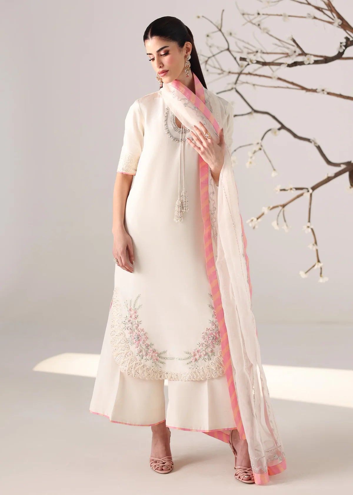 WANIYA BY MEHR AZAM PEARL 3PC