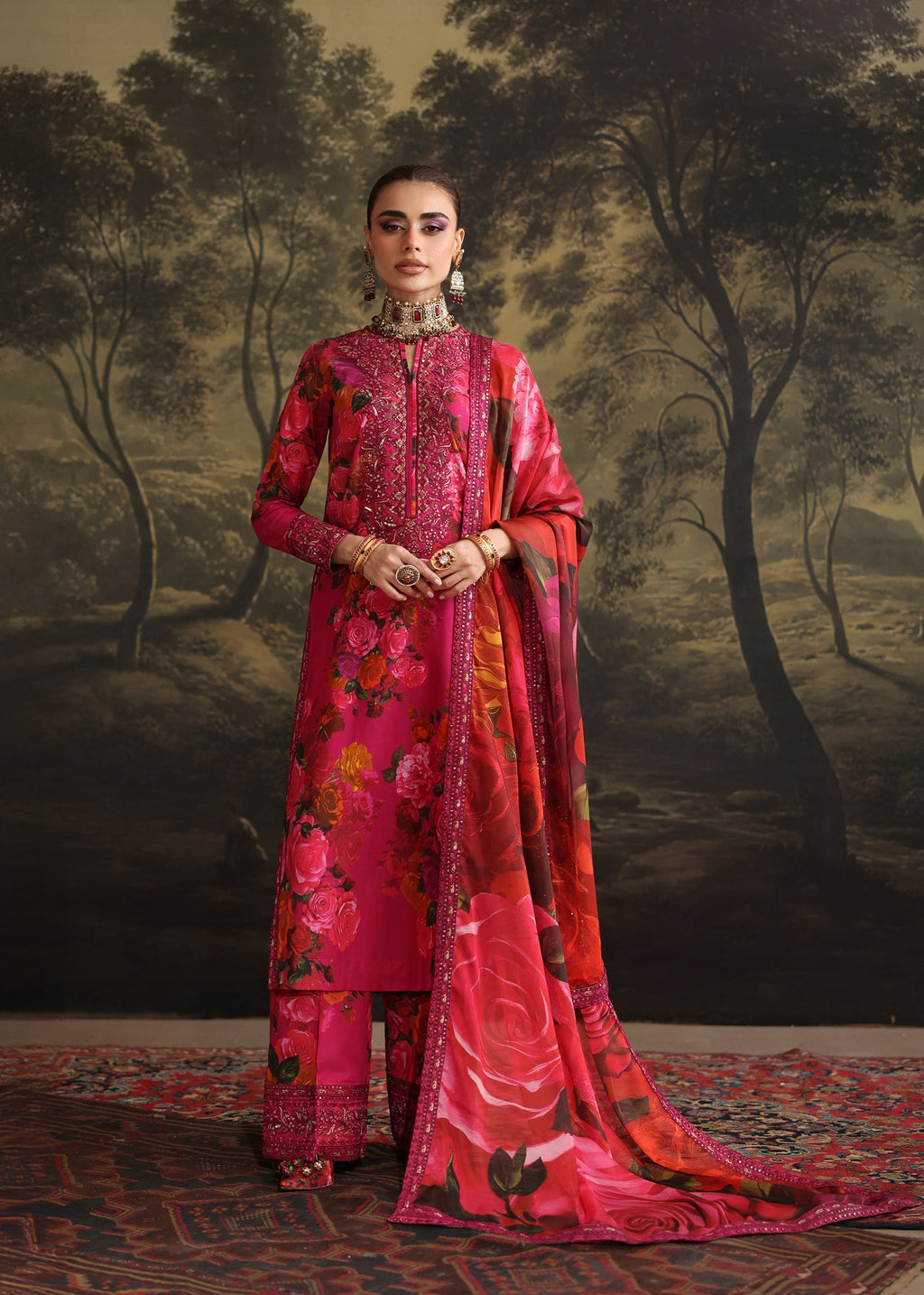 HUMJOLI PINK ROSE 3PC