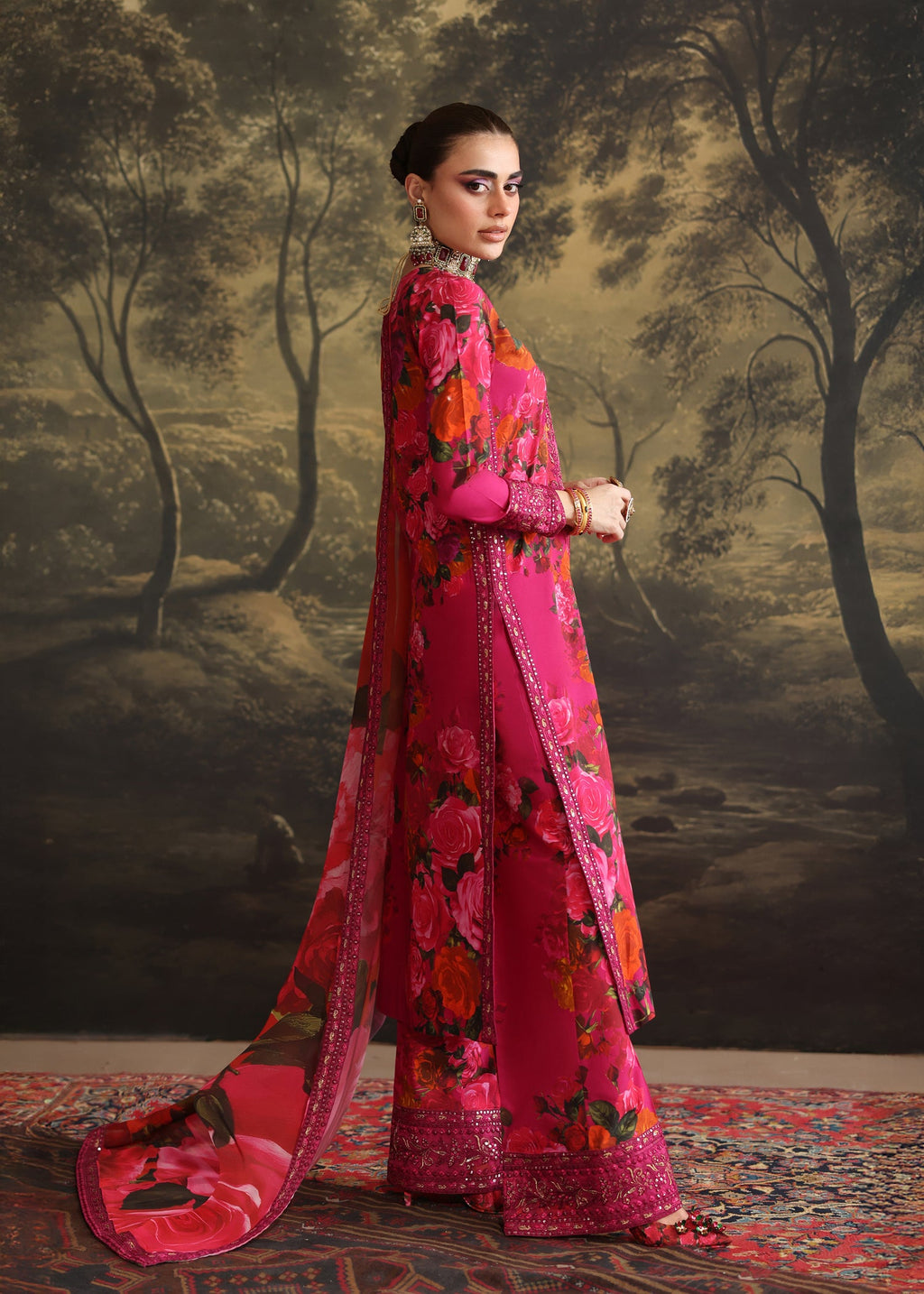 HUMJOLI PINK ROSE 3PC