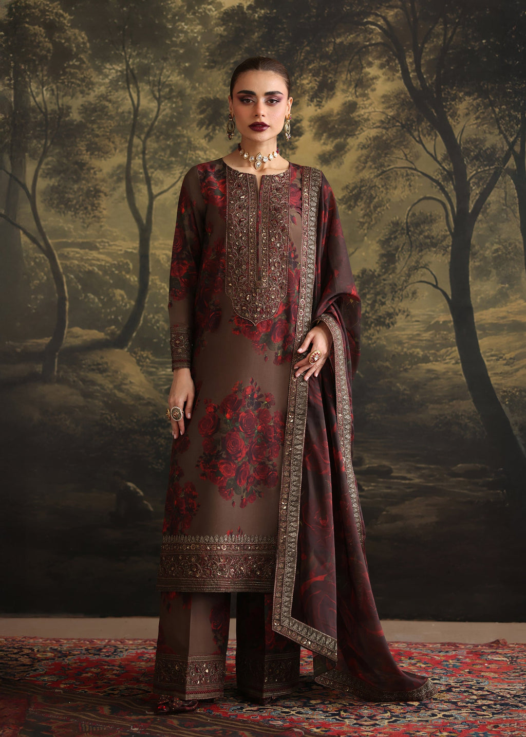 HUMJOLI BROWN ROME 3PC