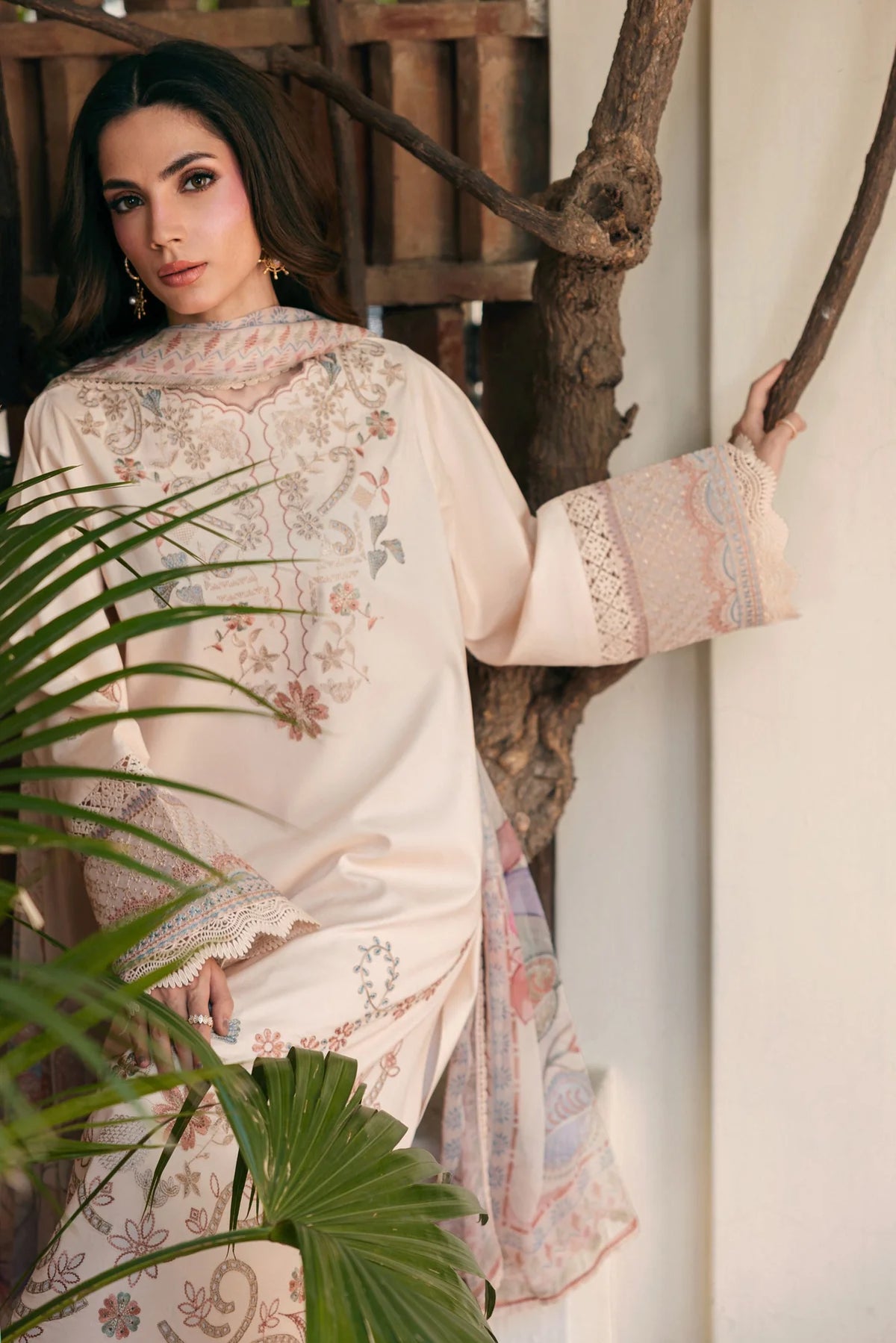STITCHED BY CC FLORENT ZYNC FESTIVE LAWN FZ-5A 3PC