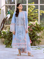 STITCHED BY CC D-107A BIN ILYAS FREESIA 3PC
