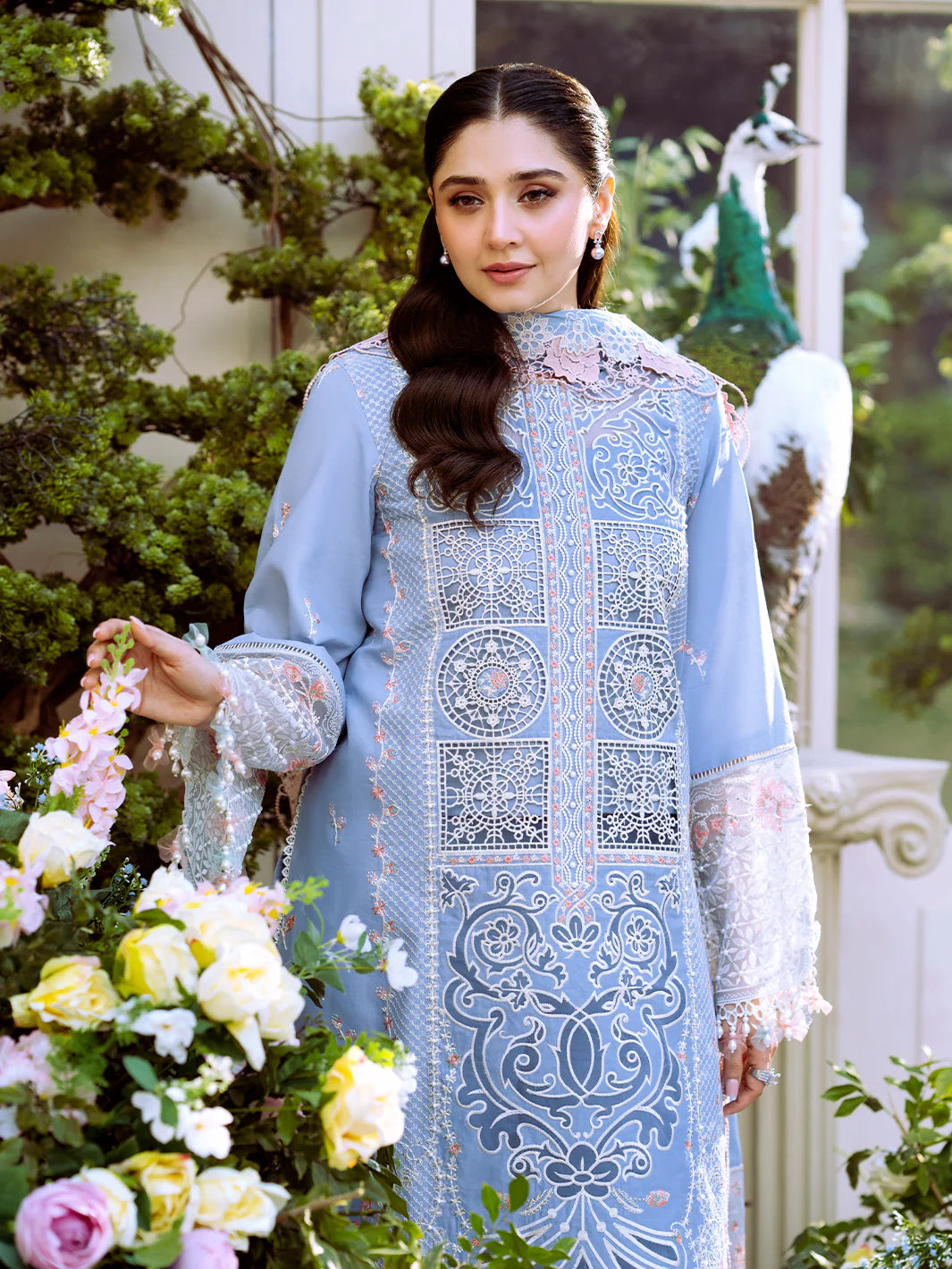STITCHED BY CC D-107A BIN ILYAS FREESIA 3PC
