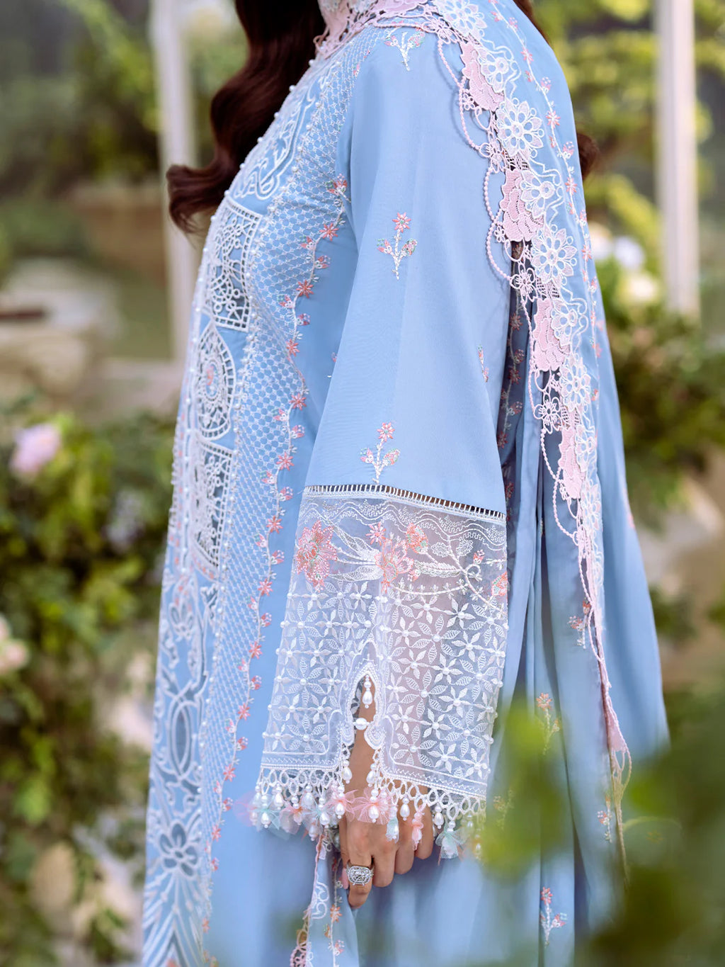 STITCHED BY CC D-107A BIN ILYAS FREESIA 3PC