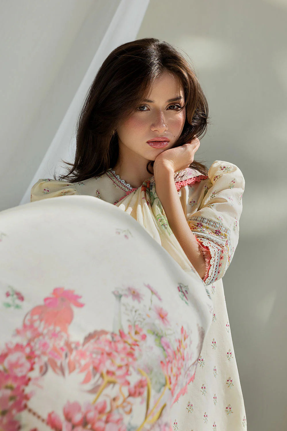 STITCHED BY CC SOBIA NAZIR VITAL LAWN VT26-10A 3PC