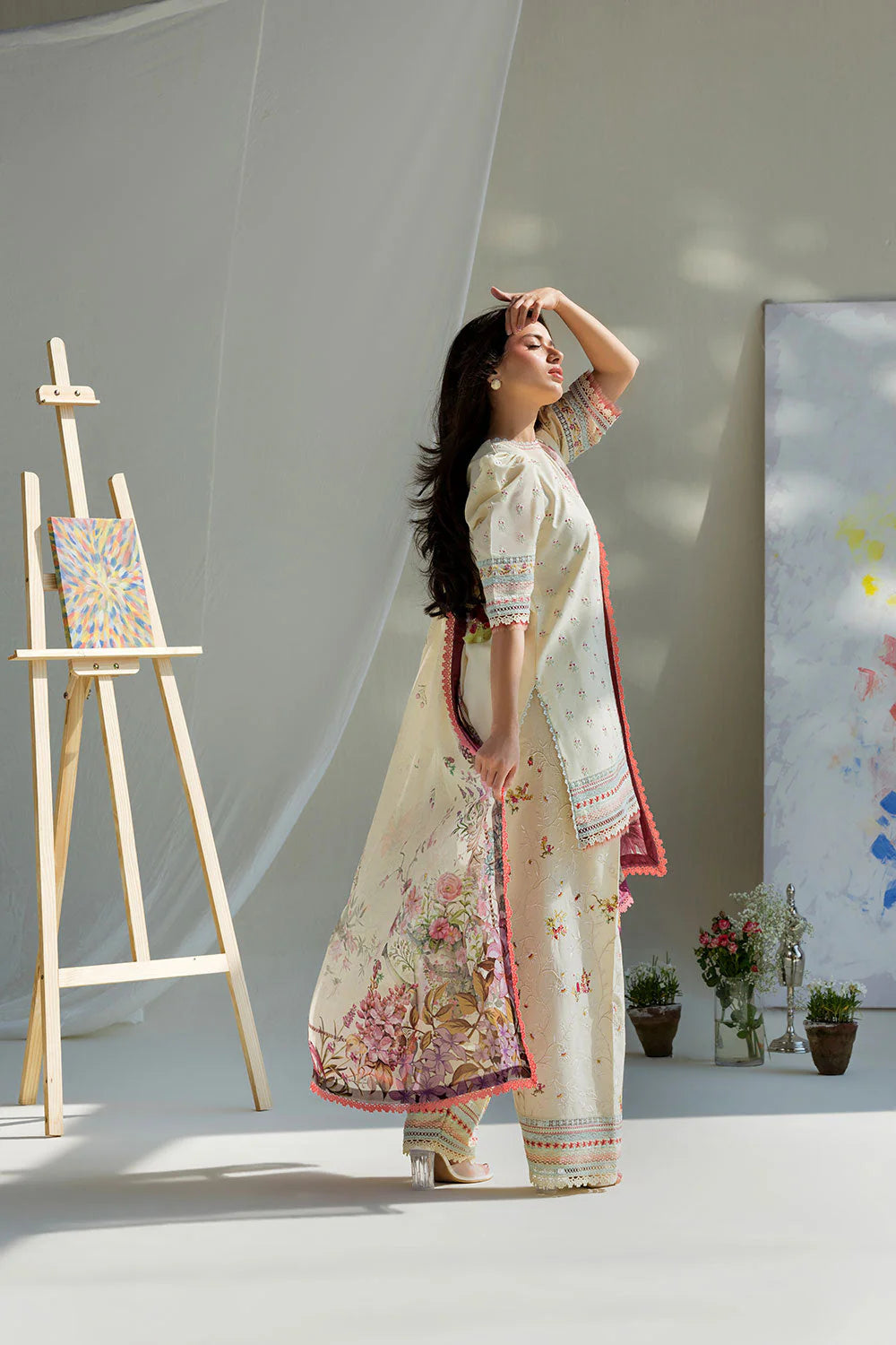 STITCHED BY CC SOBIA NAZIR VITAL LAWN VT26-10A 3PC