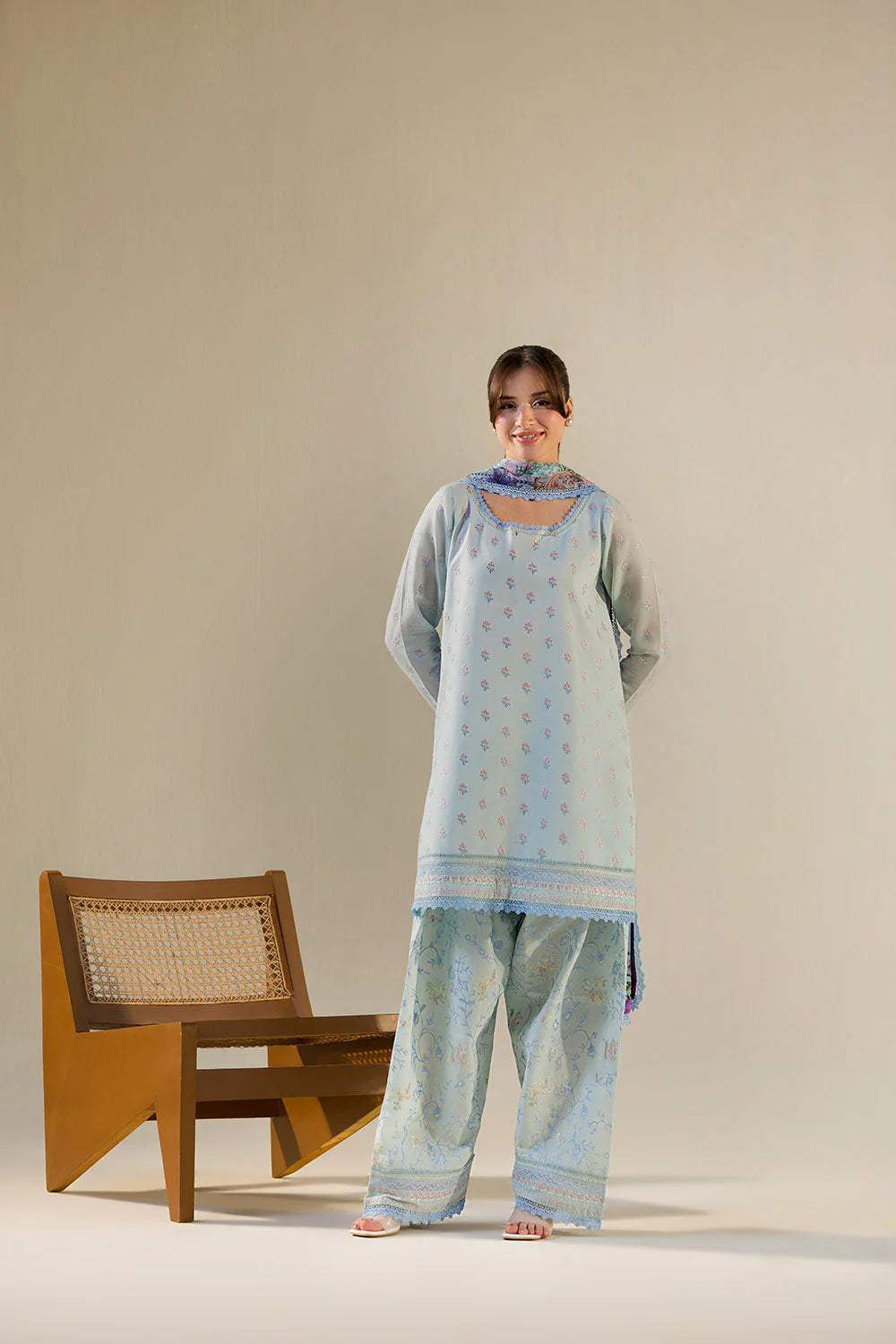 STITCHED BY CC SOBIA NAZIR VITAL VT26-10B 3PC    ( WITHOUT SLEEVE )