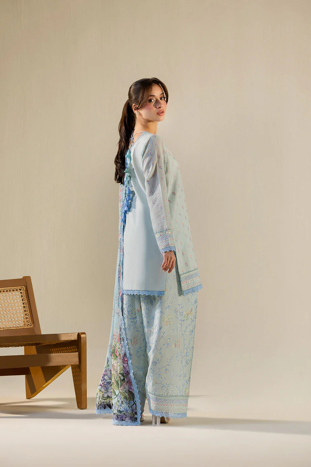 STITCHED BY CC SOBIA NAZIR VITAL VT26-10B 3PC    ( WITHOUT SLEEVE )
