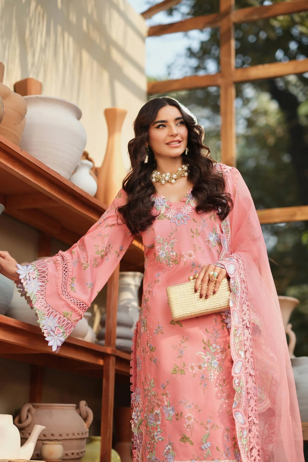 MARYAM HUSSAIN FLORAL TALE DIMPLE