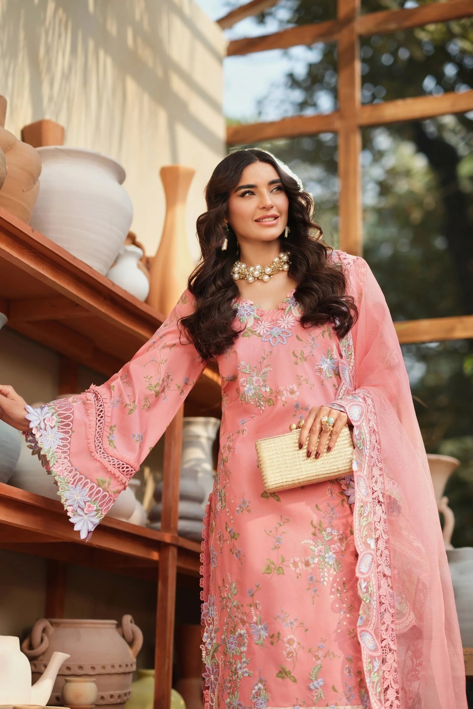 MARYAM HUSSAIN FLORAL TALE DIMPLE
