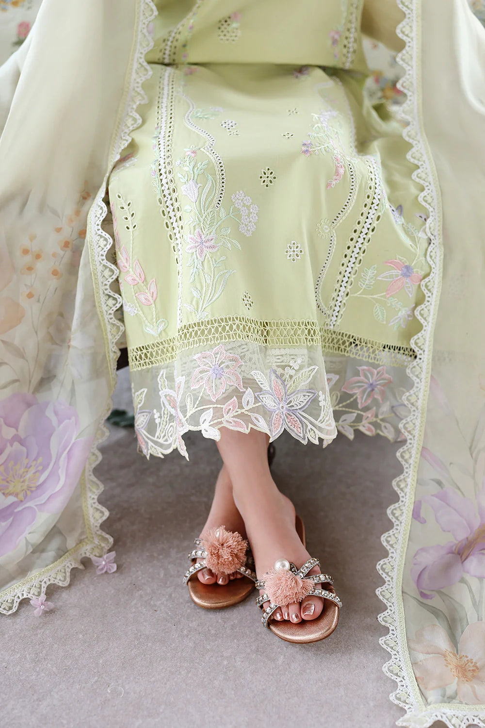 AZURE LUXURY LAWN EID GARDEN MUSE