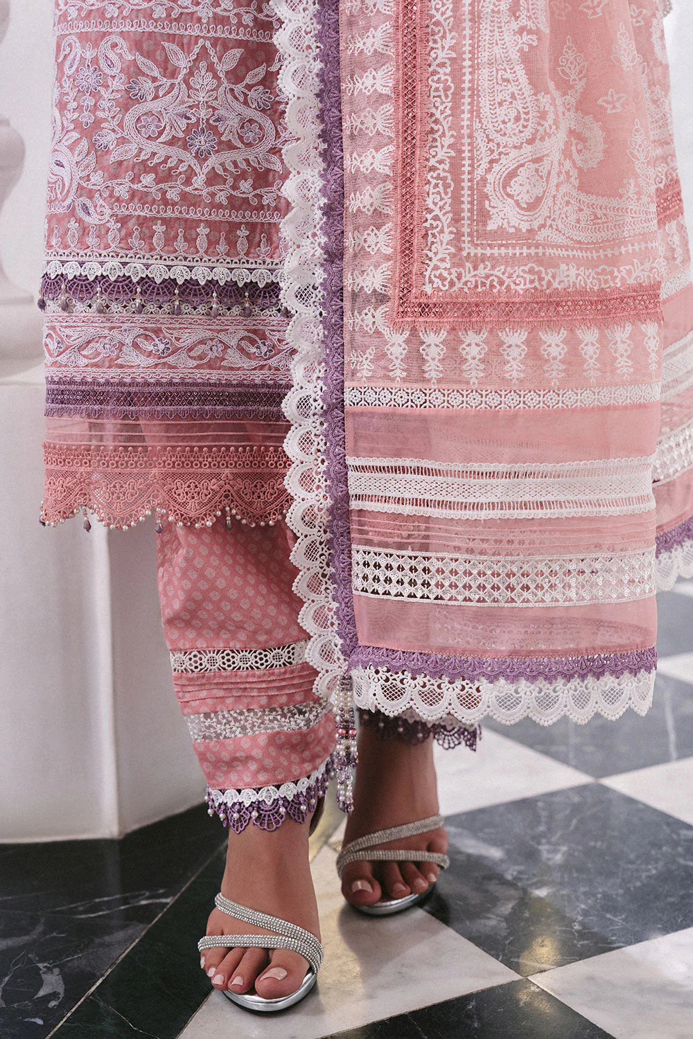 STITCHED BY CC SOBIA NAZIR LUXURY LAWN D-11A 3PC
