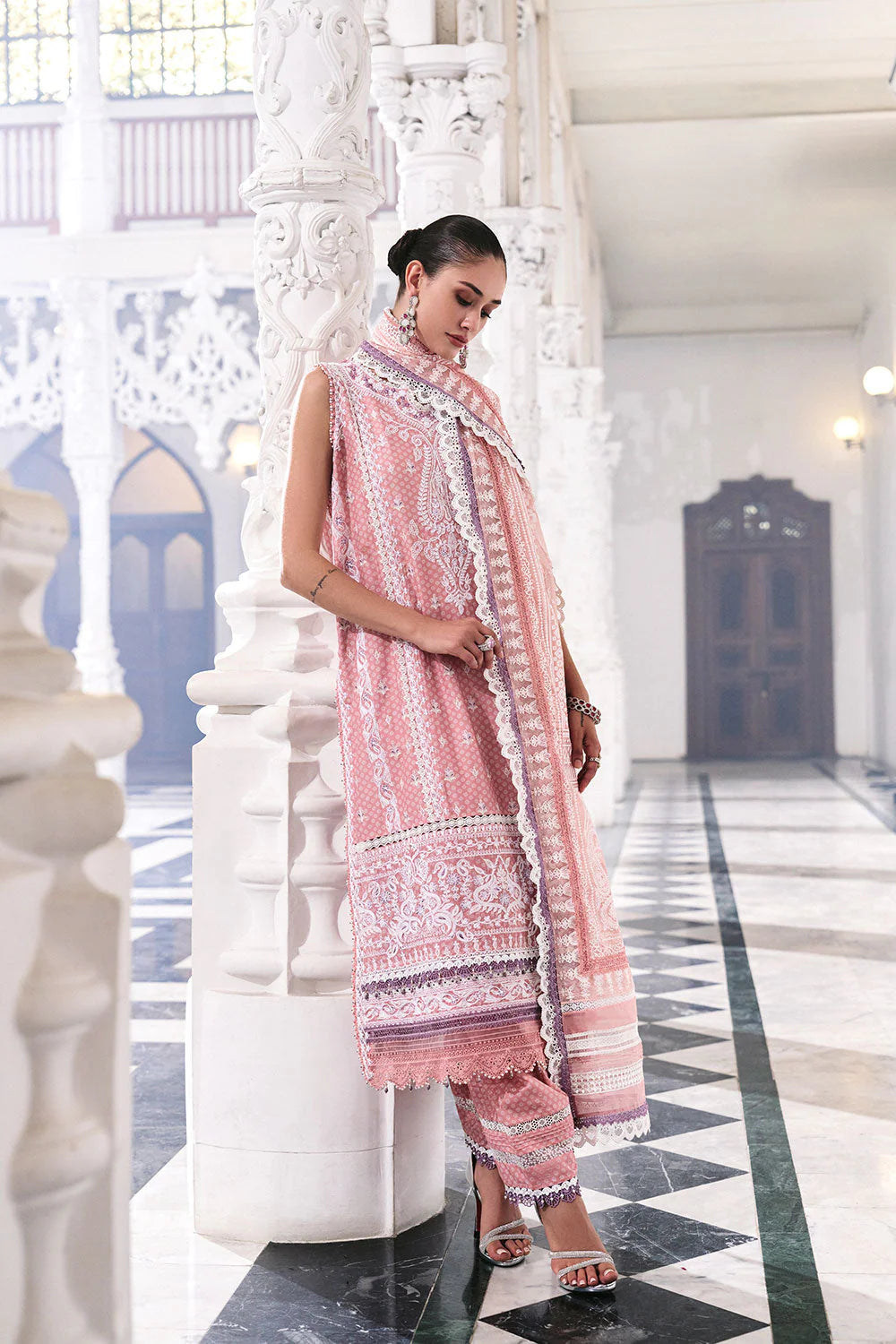 STITCHED BY CC SOBIA NAZIR LUXURY LAWN D-11A 3PC