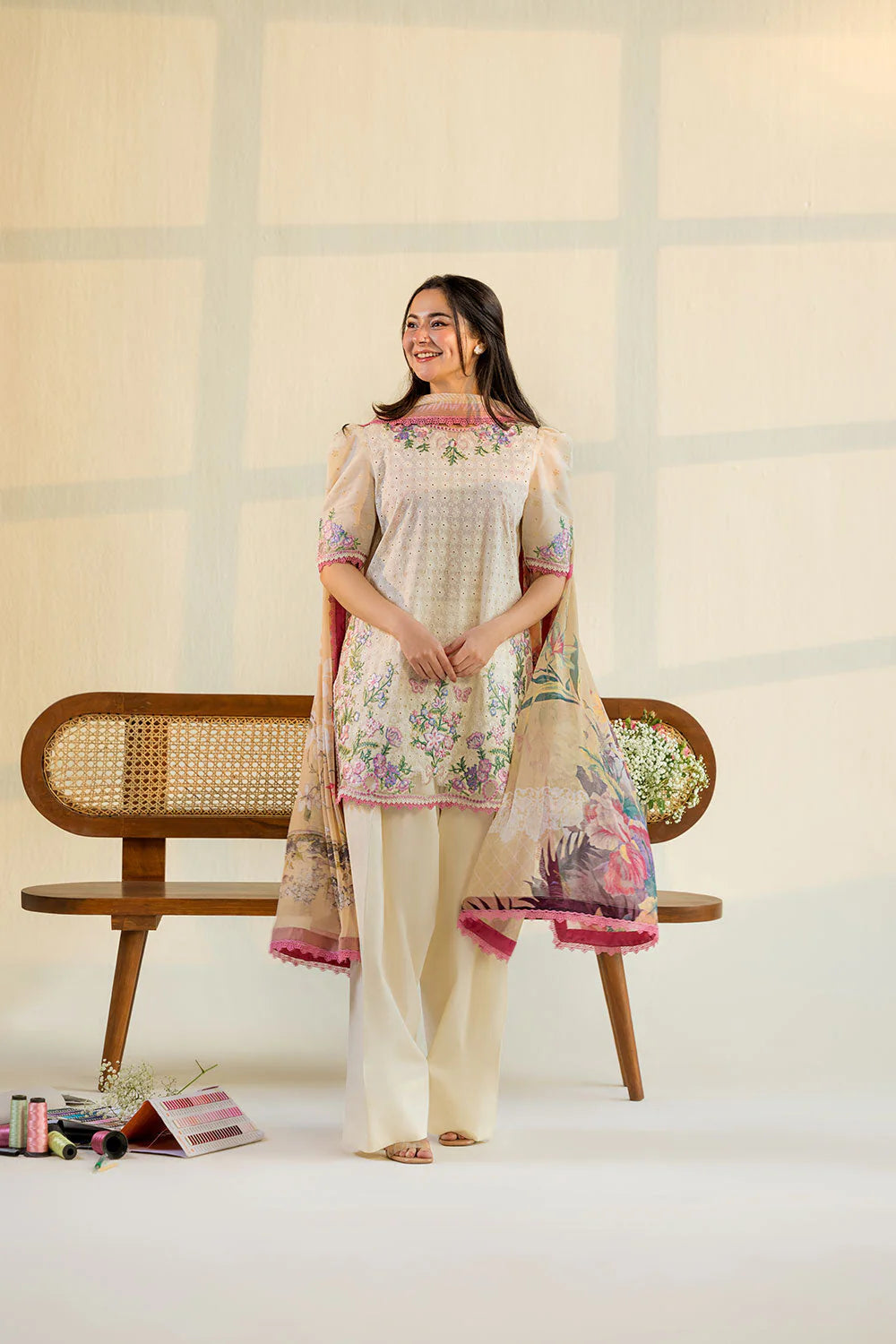 SOBIA NAZIR VITAL UNSTITCHED LAWN VT26-11B