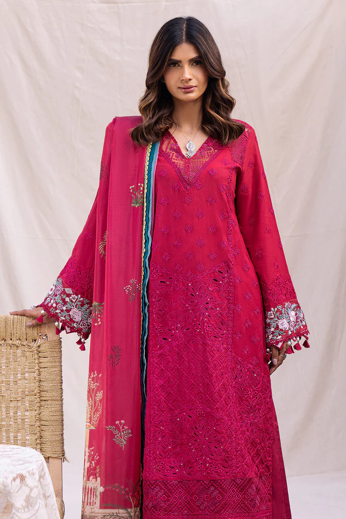 STITCHED BY CC ZOYA & FATIMA EID LUXE NAZ 3PC