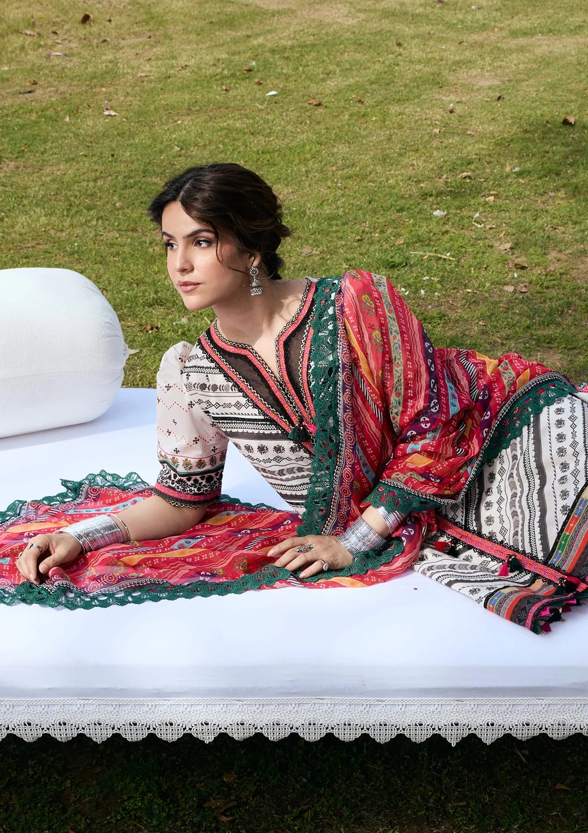 KAHF AANGAN PRINT CHIFFON KPS-2B