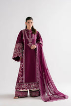 SOHA SULTAN PLUM 3PC