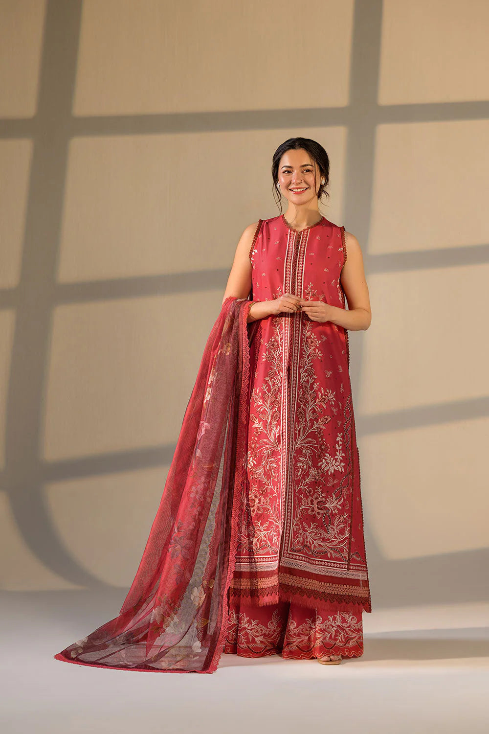 SOBIA NAZIR VITAL UNSTITCHED LAWN VT26-12A