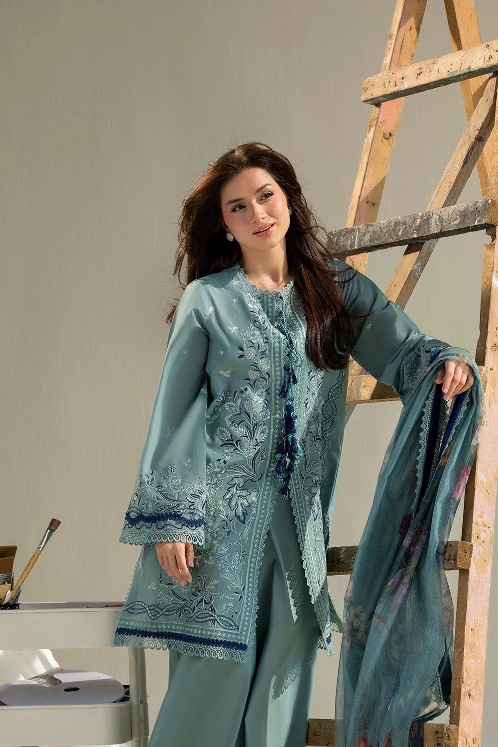 SOBIA NAZIR VITAL UNSTITCHED LAWN VT26-12B
