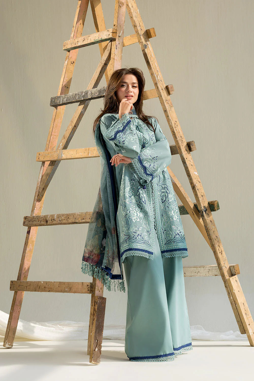 SOBIA NAZIR VITAL UNSTITCHED LAWN VT26-12B