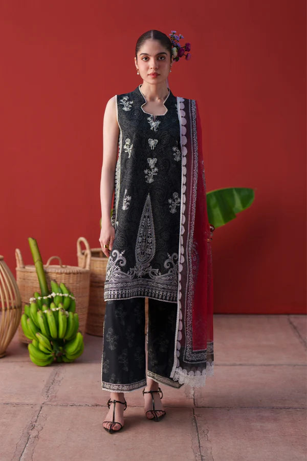 SAIRA RIZWAN LAANEM UNSTITCHED NERAYA-B