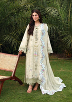 SARDINIA EMBROIDERED LAWN EID MONSOON SAGE