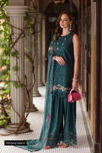 NOOR EID LUXURY SCHIFFLI LASERKARI D-05