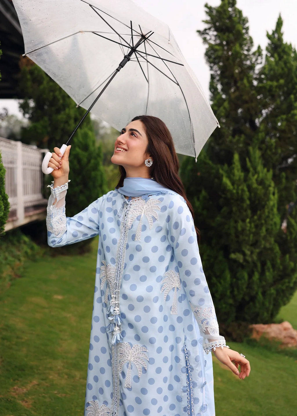 SARDINIA EMBROIDERED LAWN EID PALM BREEZE