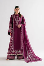 SOHA SULTAN PLUM 3PC