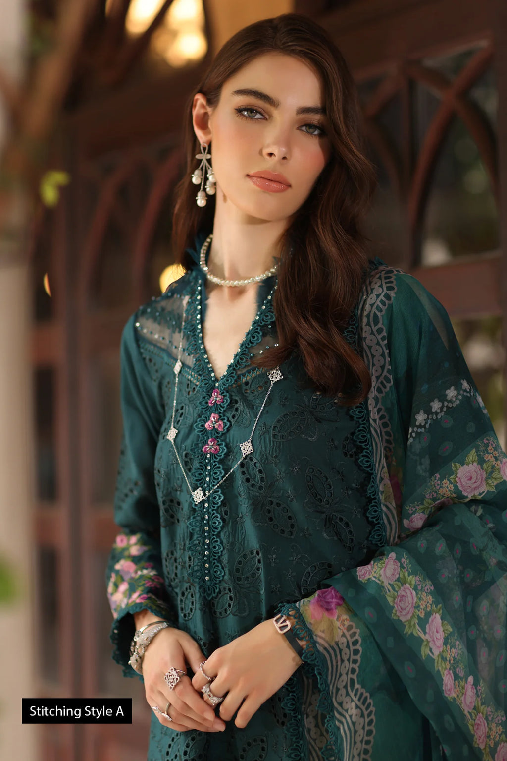 NOOR EID LUXURY SCHIFFLI LASERKARI D-05