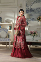 MARYAM HUSSAIN MEER EMBROIDERED CHIFFON SAHIL