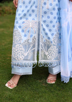 SARDINIA EMBROIDERED LAWN EID PALM BREEZE