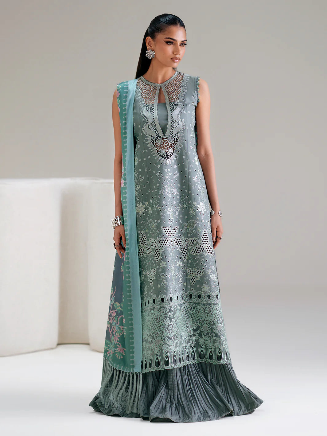 BINILYAS AMOUR FESTIVE LUXURY LAWN 181-A
