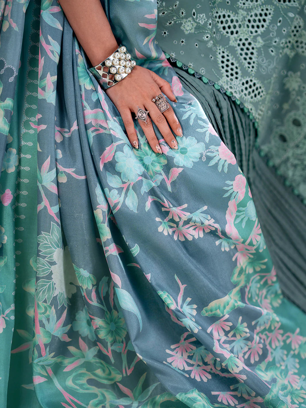 BINILYAS AMOUR FESTIVE LUXURY LAWN 181-A
