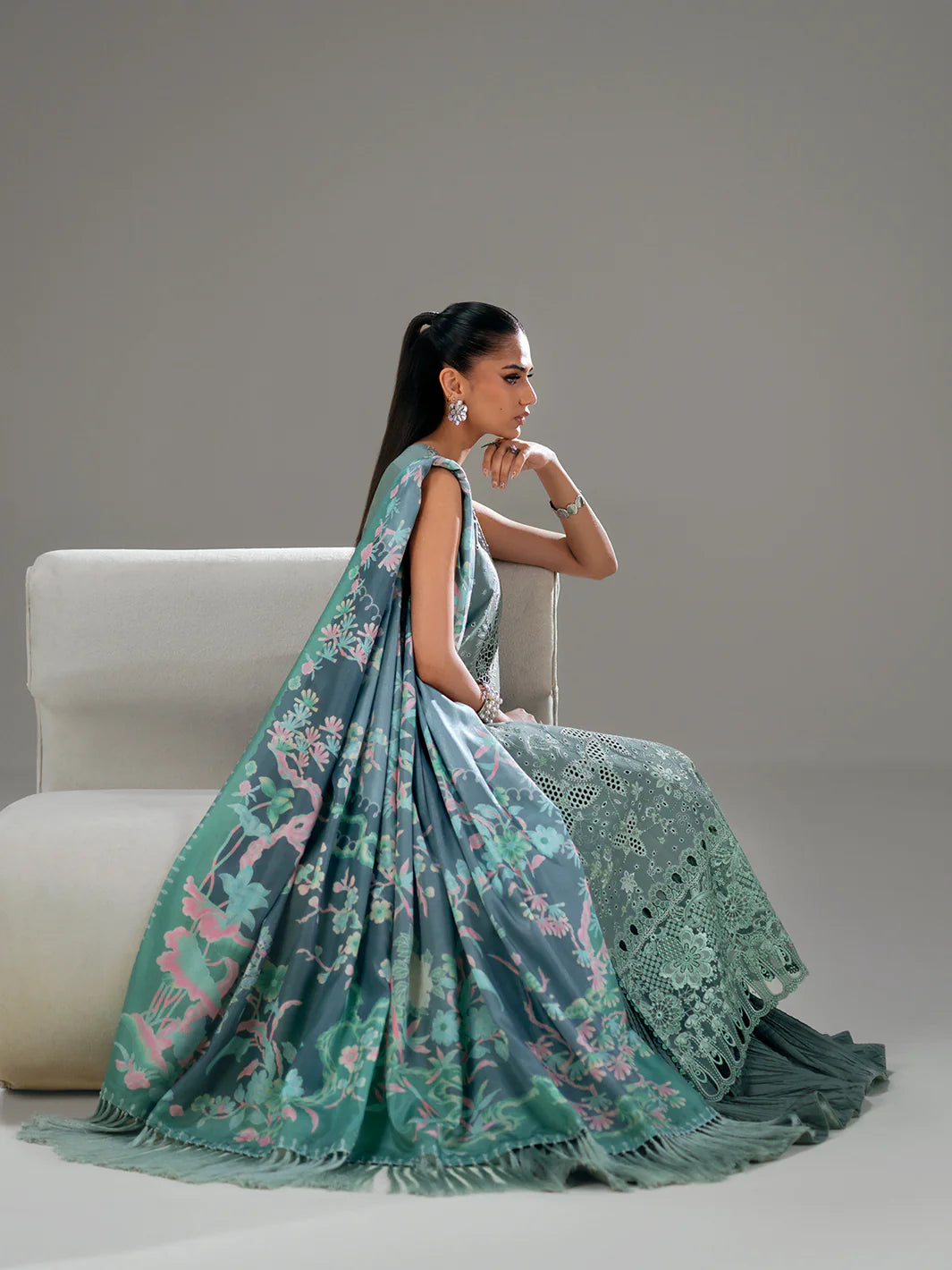BINILYAS AMOUR FESTIVE LUXURY LAWN 181-A