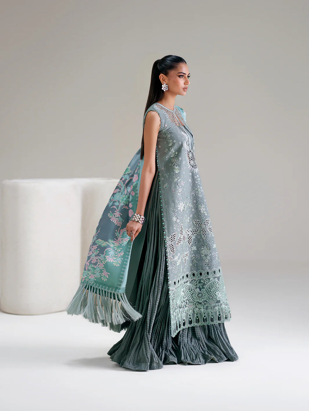 BINILYAS AMOUR FESTIVE LUXURY LAWN 181-A